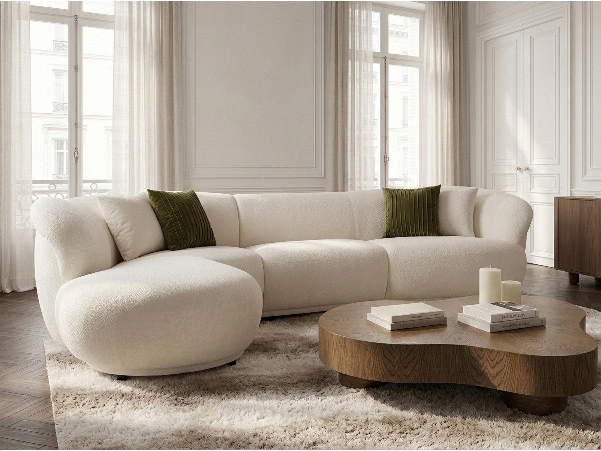 Hjørnesofa NORA i chenille