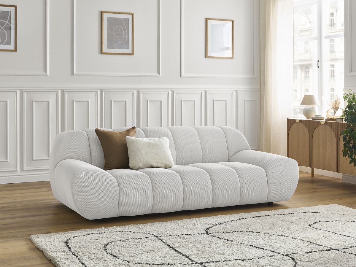 Rett sofa 2-seter HAYDEN i mesh