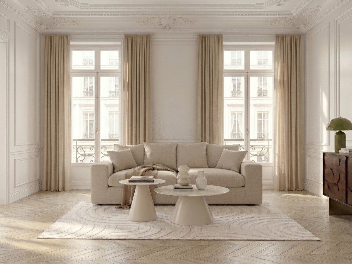 Rett sofa 2-seter NEVADA i chenille