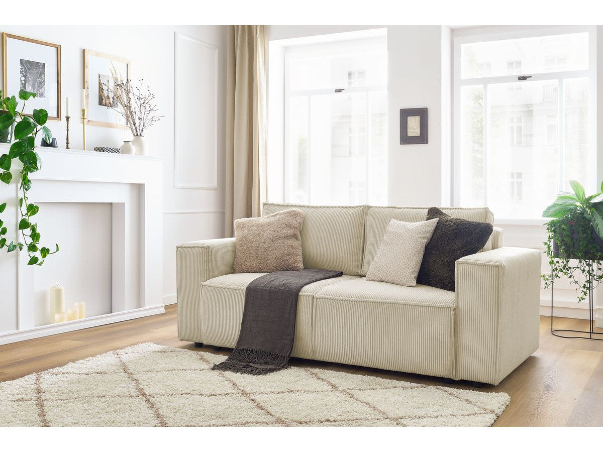 Rett sofa 2-seter NIHAD i kordfløyel