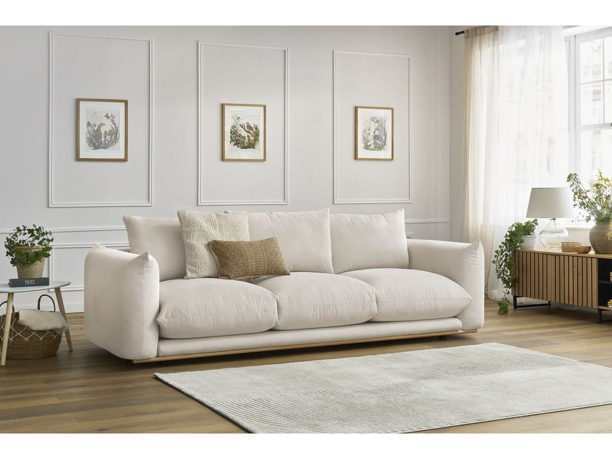 Rett sofa 3-seter ERNEST