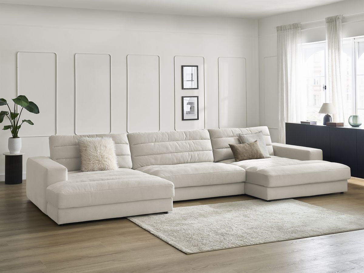 U-sofa SIERRA fløyel