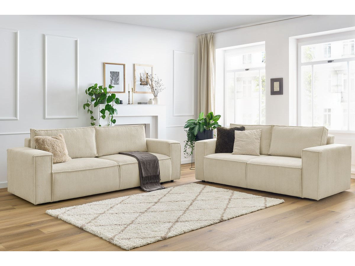 Sofagruppe 3 + 2 seter NIHAD i kordfløyel