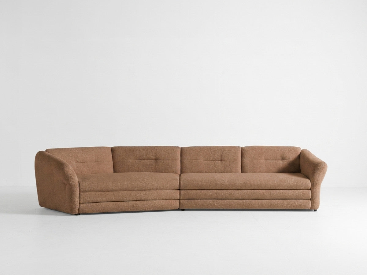 Sofa 4-seter MARBLE i melert stoff