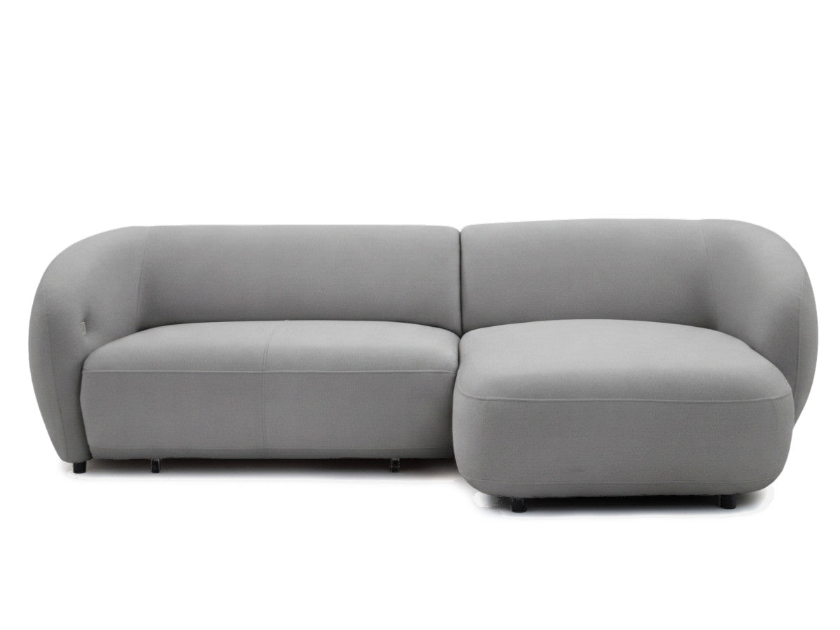 Hjørnesovesofa justerbar sits elektrisk HALO i glatt stoff