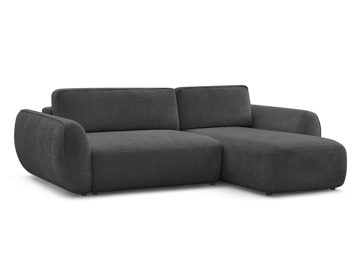 Hjørnesovesofa DENISE i teksturert stoff