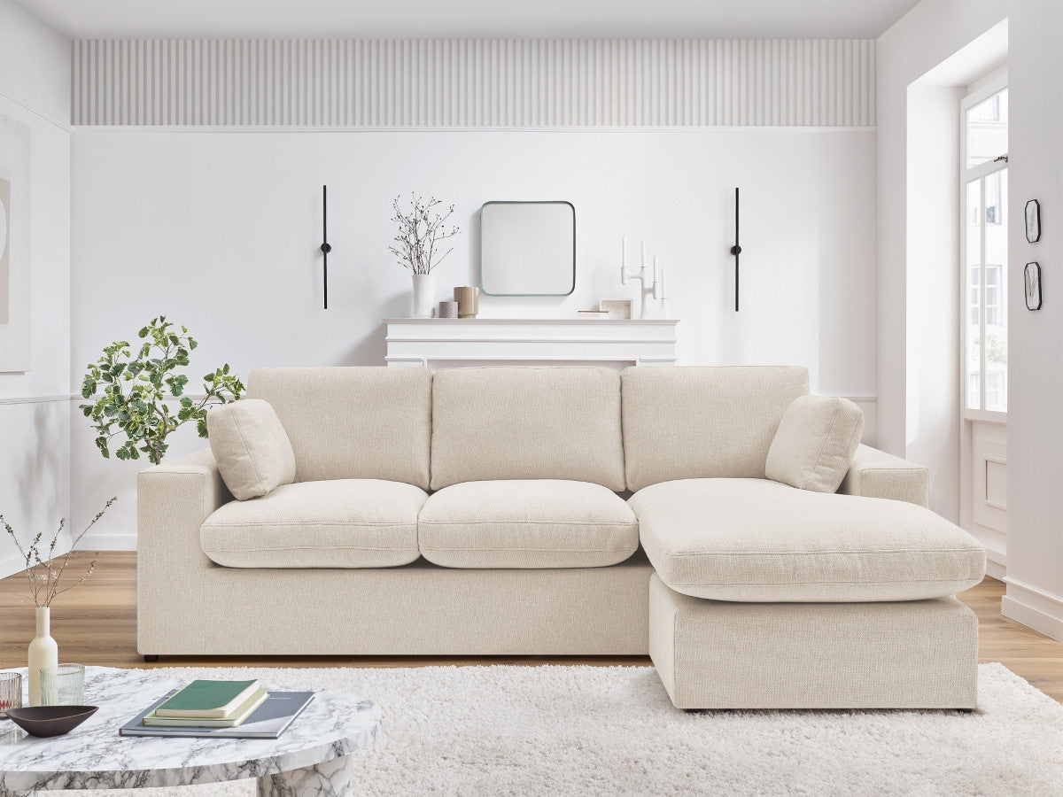 Hjørnesofa vendbar kompakt BELAIR