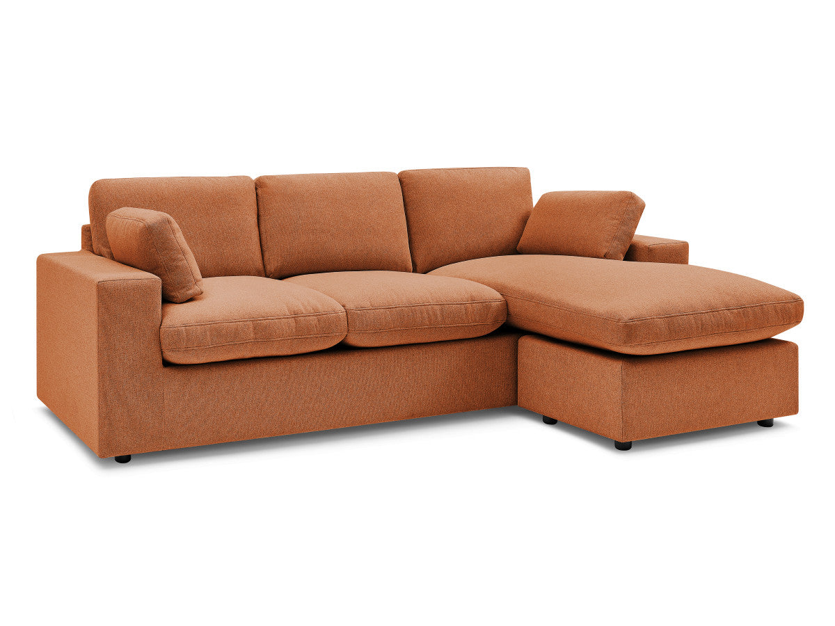 Hjørnesofa vendbar kompakt BELAIR