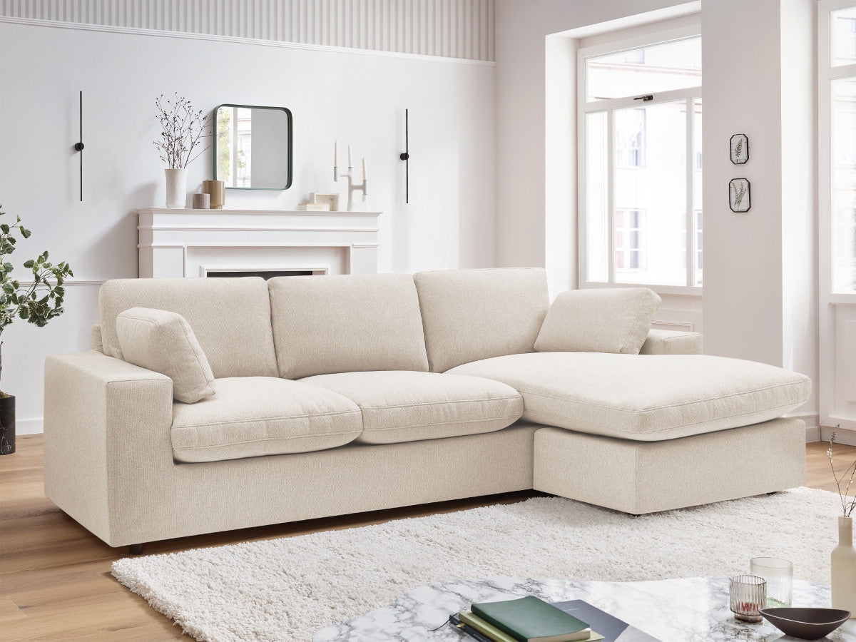 Hjørnesofa vendbar kompakt BELAIR