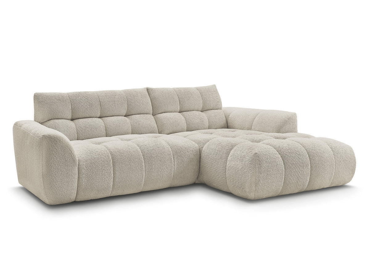 Hjørnesofa JAYA i chenille