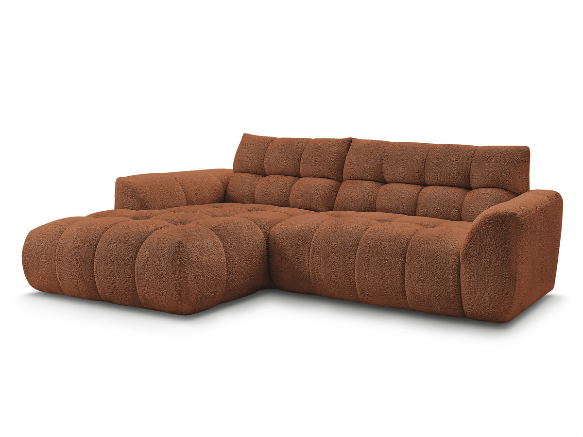 Hjørnesofa JAYA i chenille