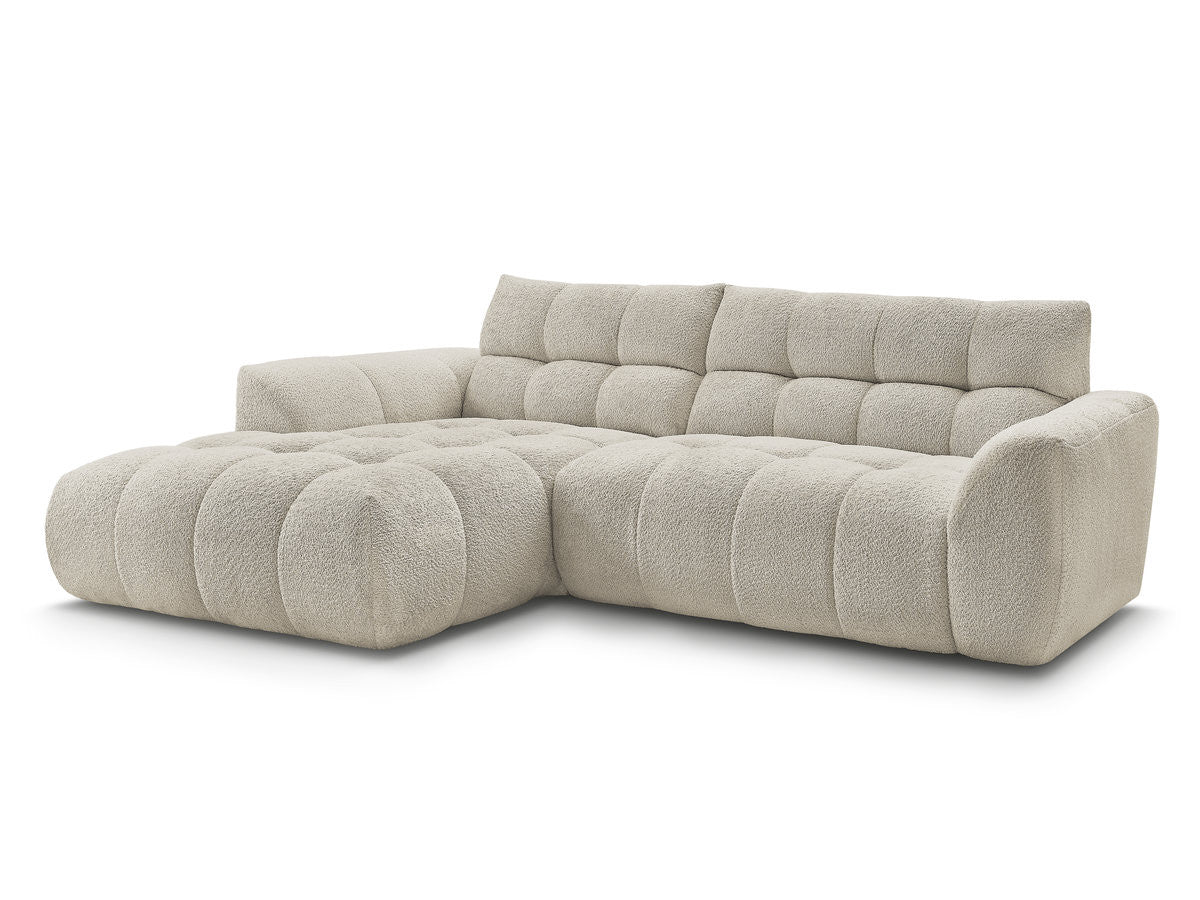 Hjørnesofa JAYA i chenille