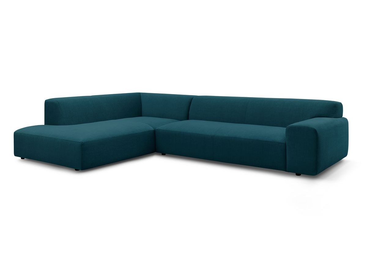Hjørnesofa LAVENA i fløyel