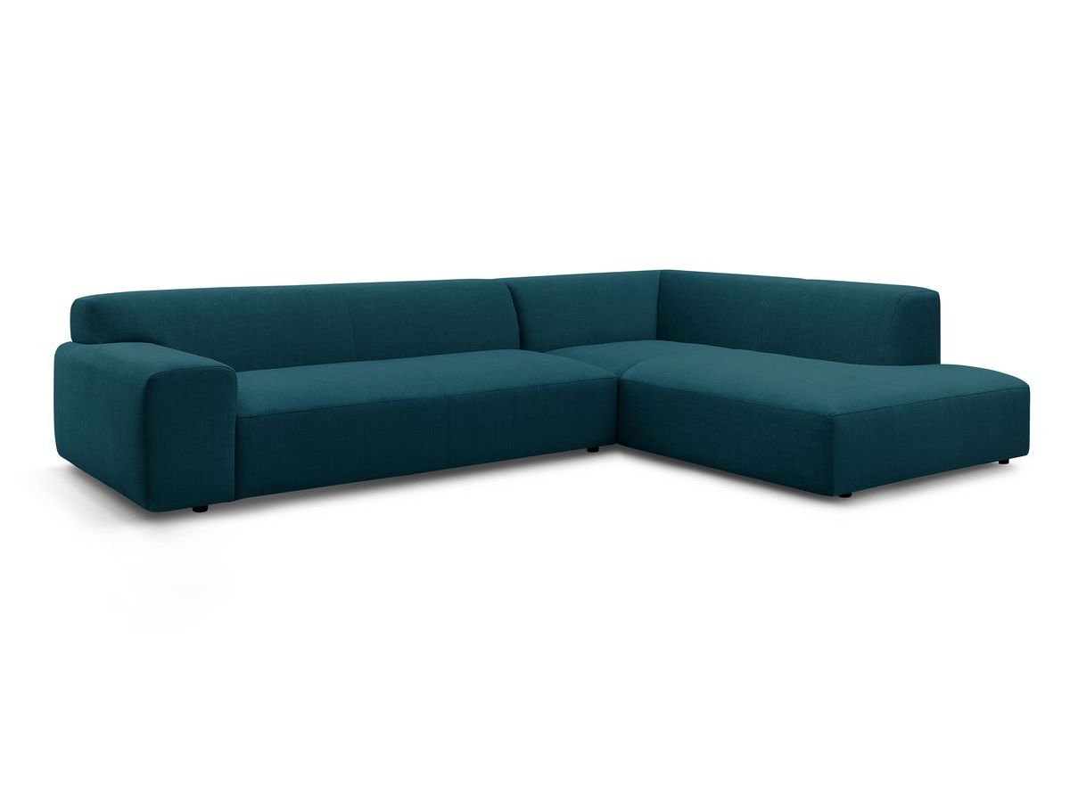 Hjørnesofa LAVENA i fløyel