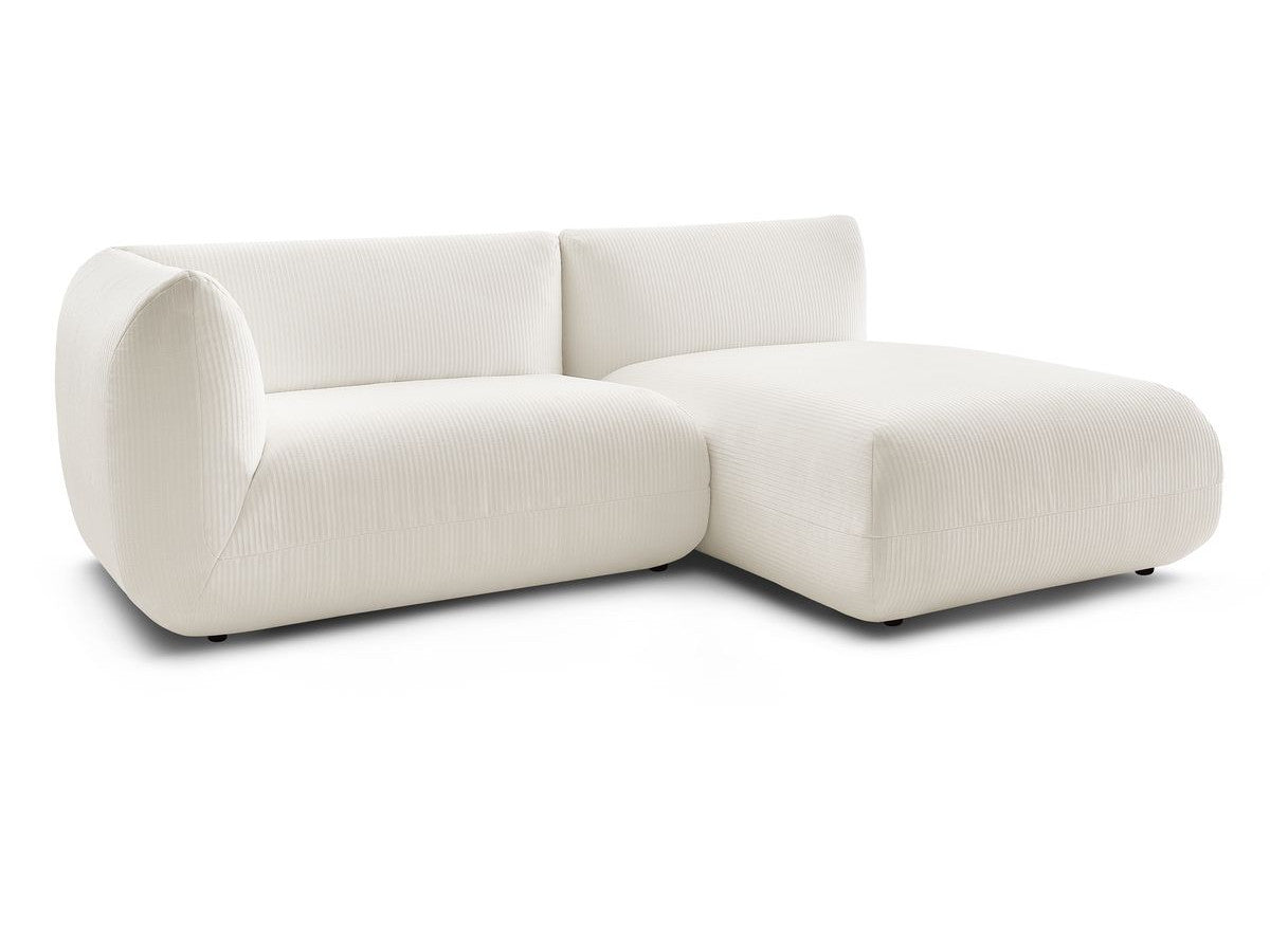 Hjørnesofa LECOMTE med 1 sittemodul 130 cm med armlene og 1 sjeselong uten armlene