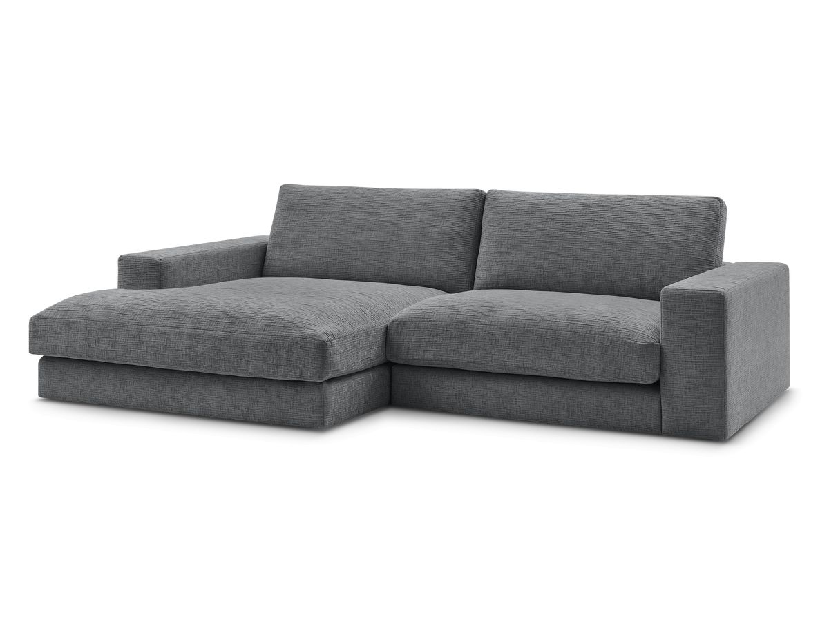 Hjørnesofa LEONARD i teksturert stoff