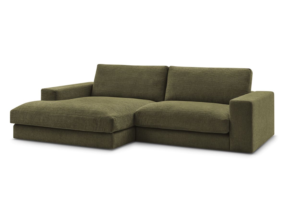 Hjørnesofa LEONARD i teksturert stoff
