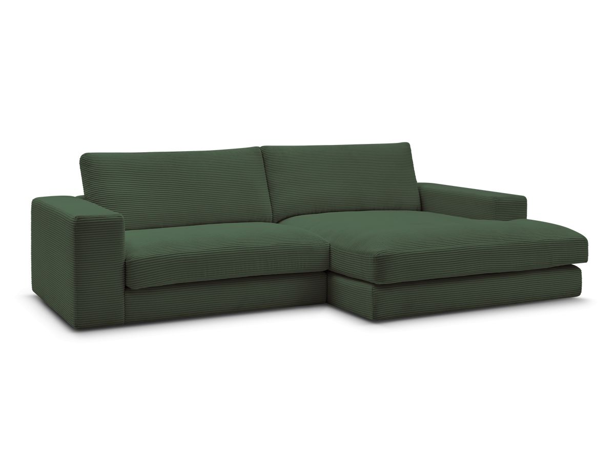 Hjørnesofa LEONARD i kordfløyel