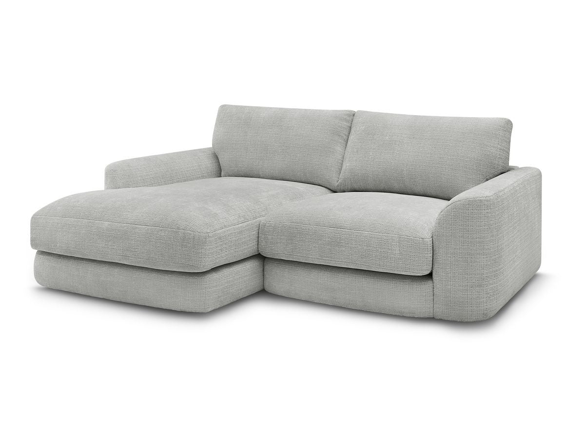 Hjørnesofa LEONORE i teksturert stoff