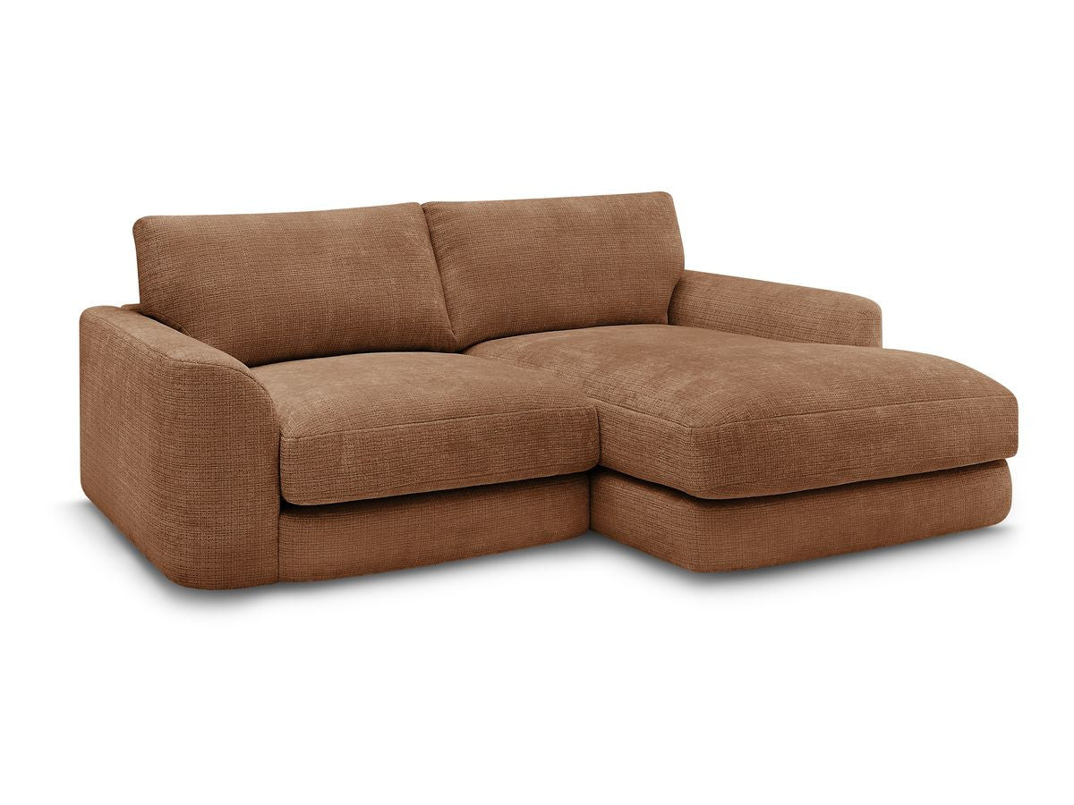 Hjørnesofa LEONORE i teksturert stoff