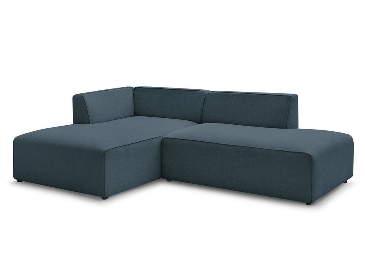 Hjørnesofa MEGEVE i melert stoff