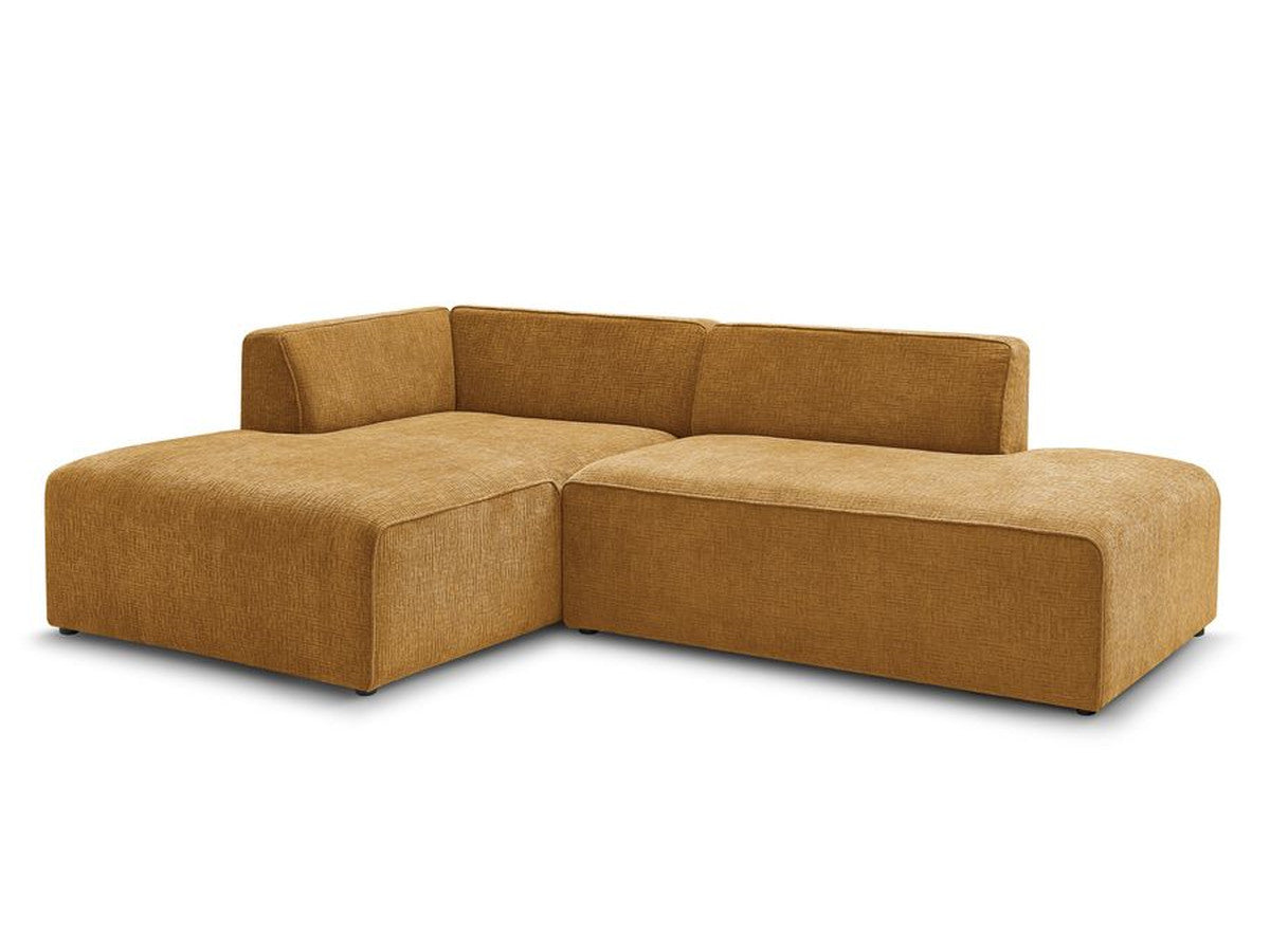 Hjørnesofa MEGEVE i teksturert stoff