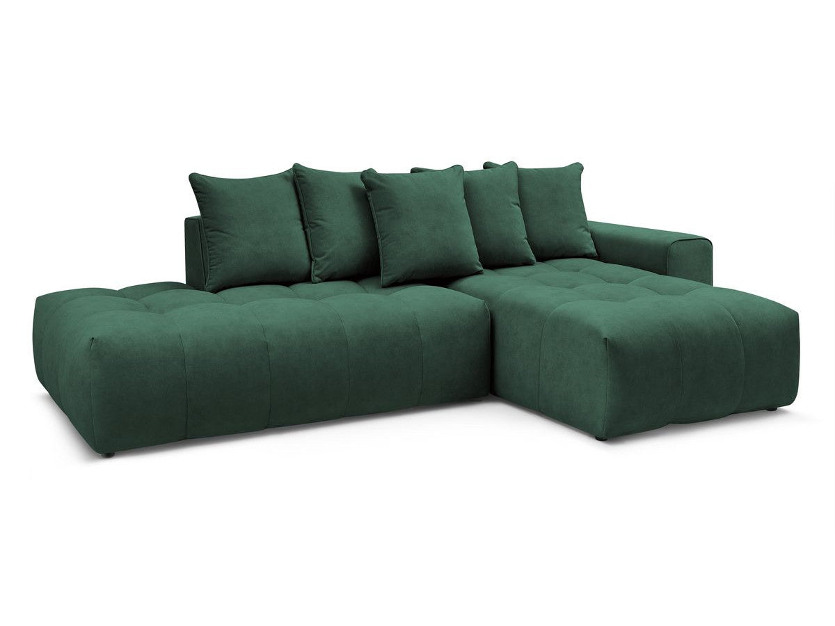 Hjørnesofa MONT-BLANC fløyel