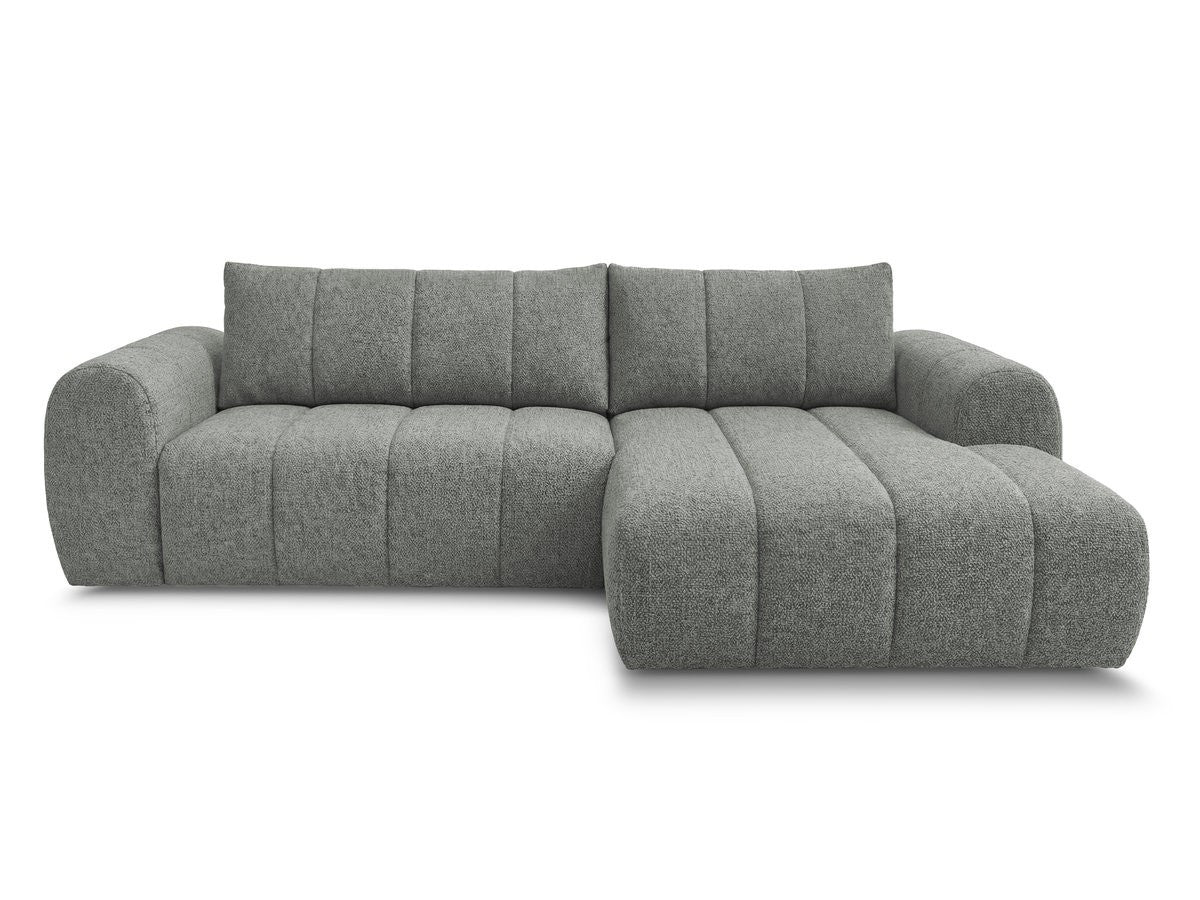 Hjørnesofa NESTY i melert stoff