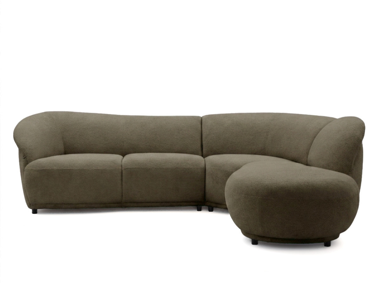 Hjørnesofa NORA i chenille