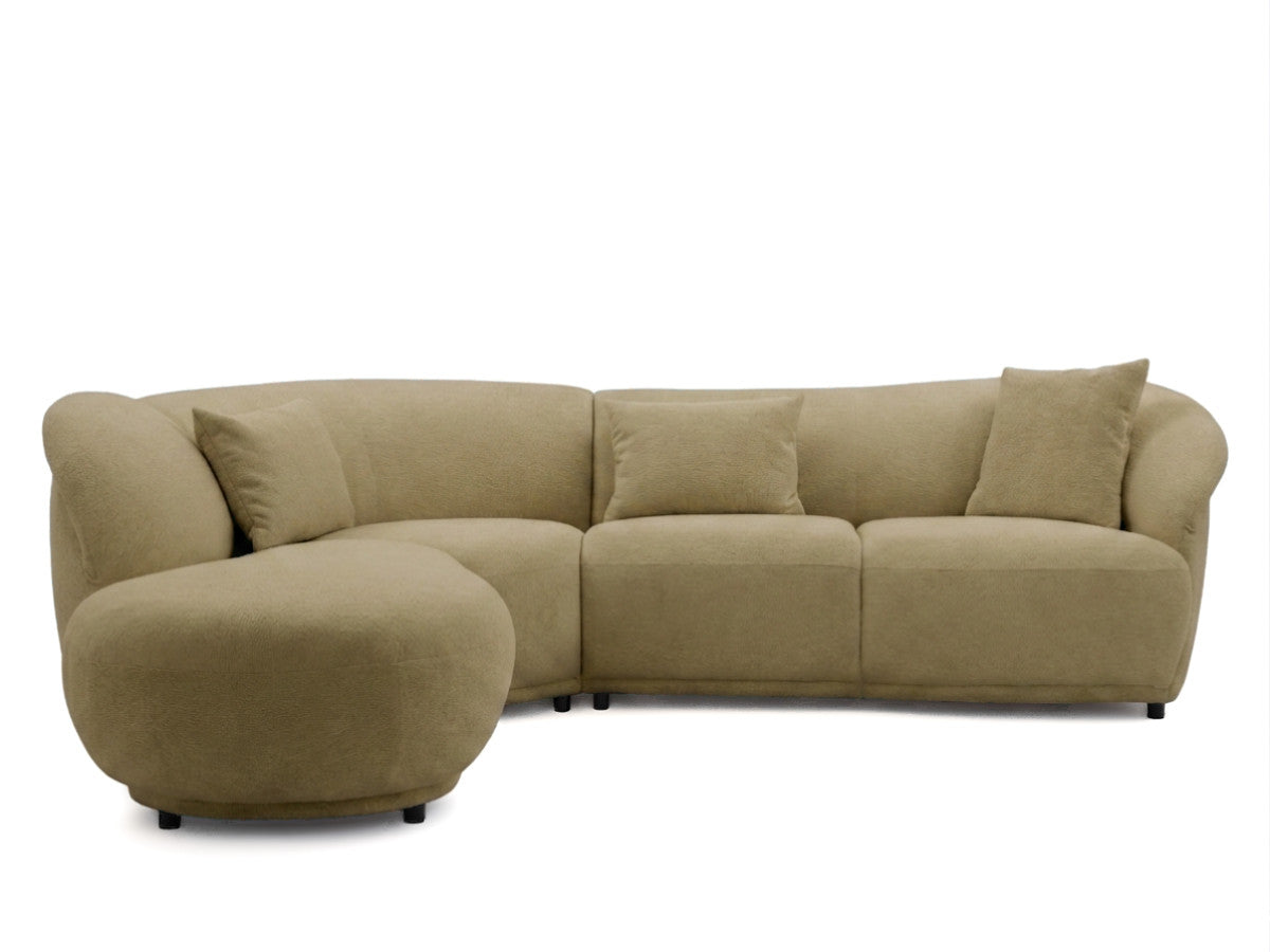 Hjørnesofa NORA i chenille