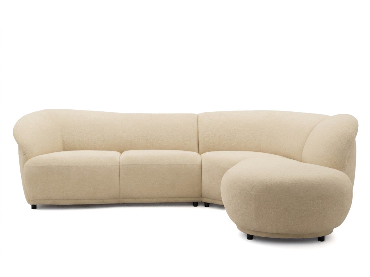 Hjørnesofa NORA i chenille