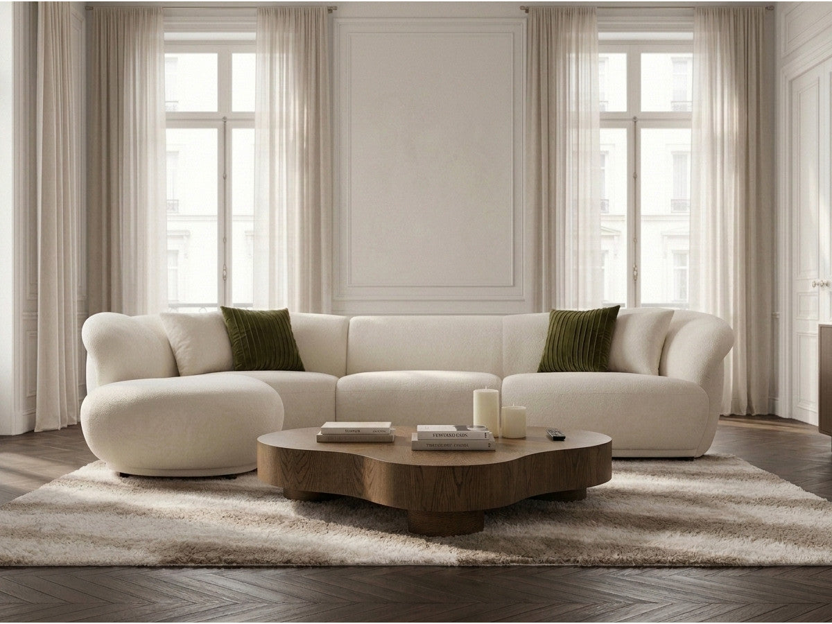 Hjørnesofa NORA i chenille