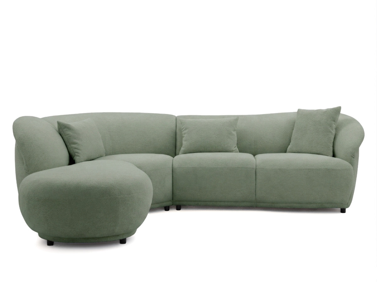 Hjørnesofa NORA i chenille