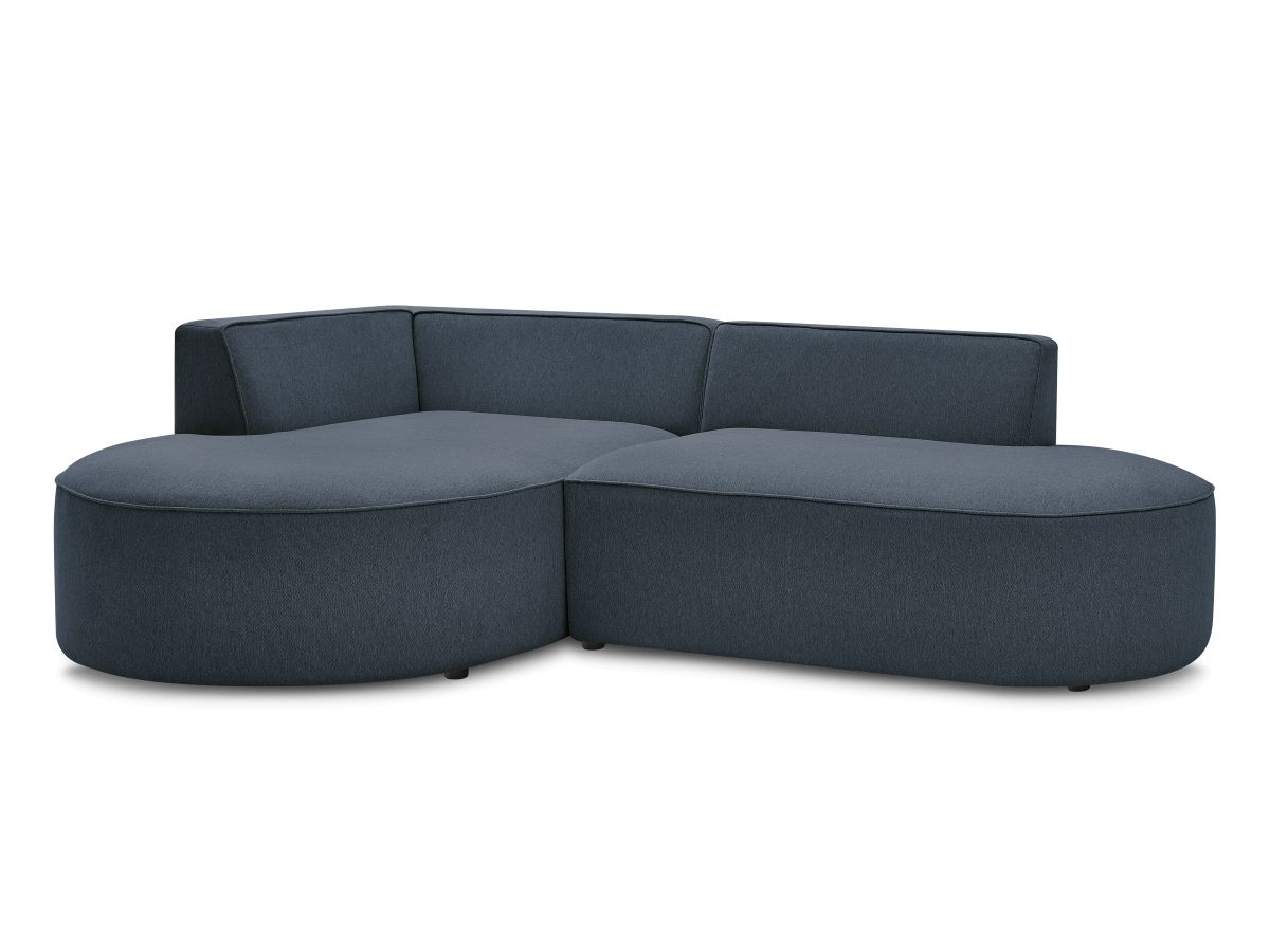 Hjørnesofa ROUSSEAU i melert stoff