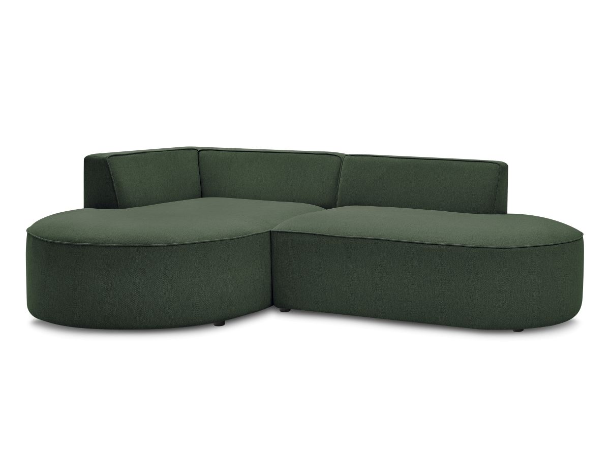 Hjørnesofa ROUSSEAU i melert stoff
