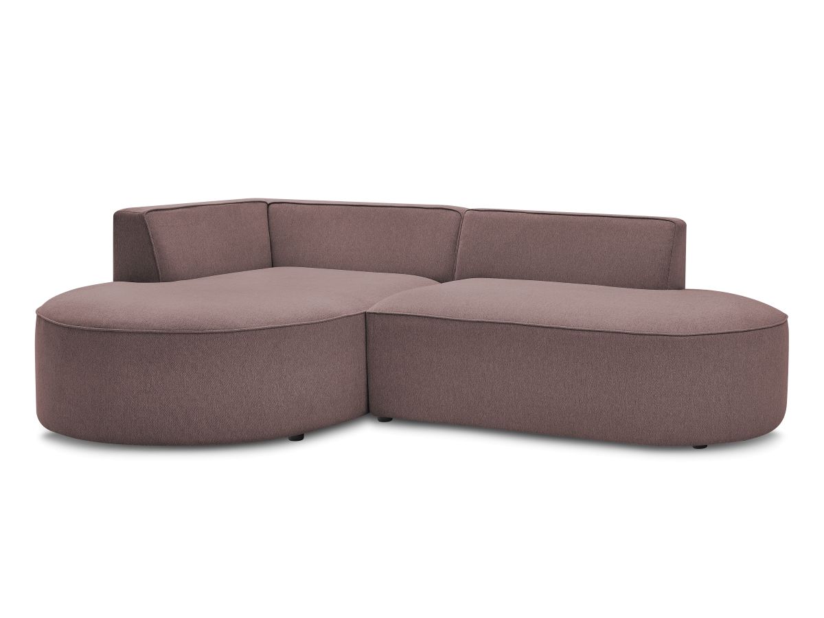 Hjørnesofa ROUSSEAU i melert stoff
