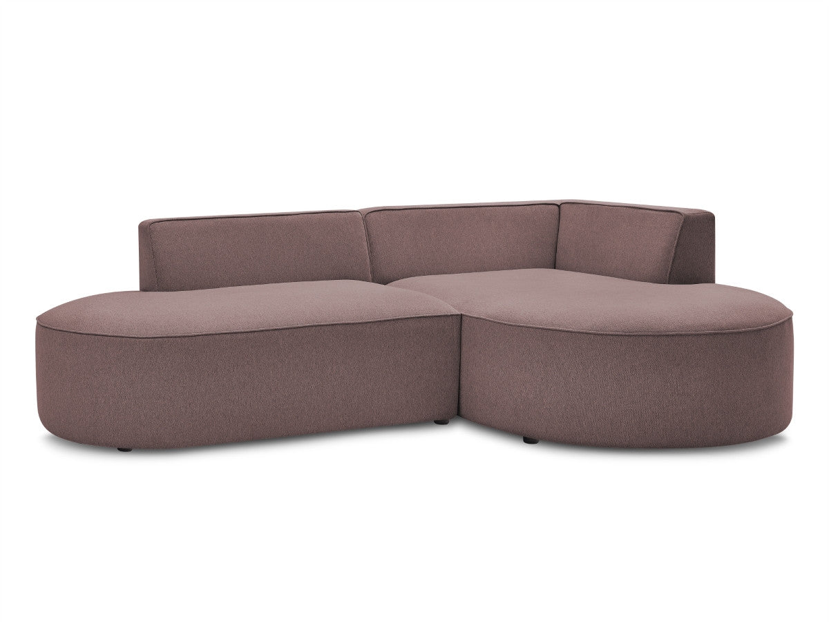 Hjørnesofa ROUSSEAU i melert stoff