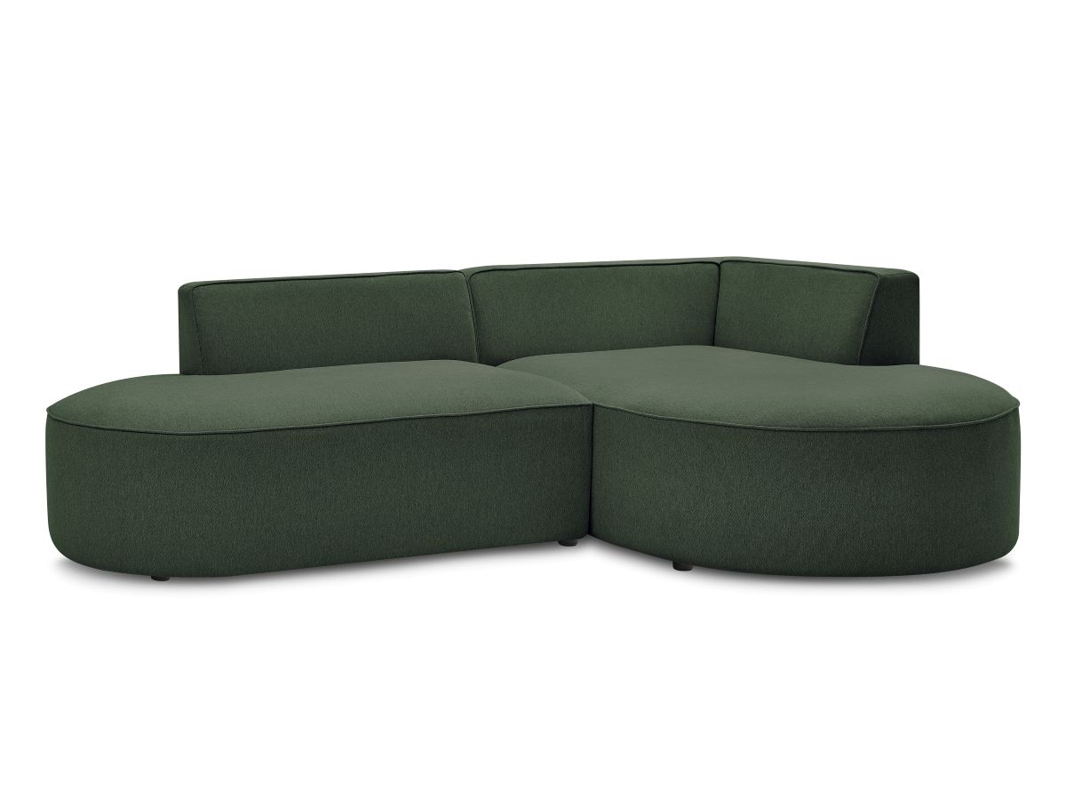 Hjørnesofa ROUSSEAU i melert stoff