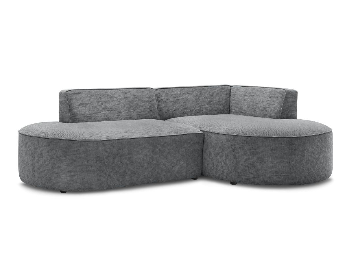 Hjørnesofa ROUSSEAU i teksturert stoff
