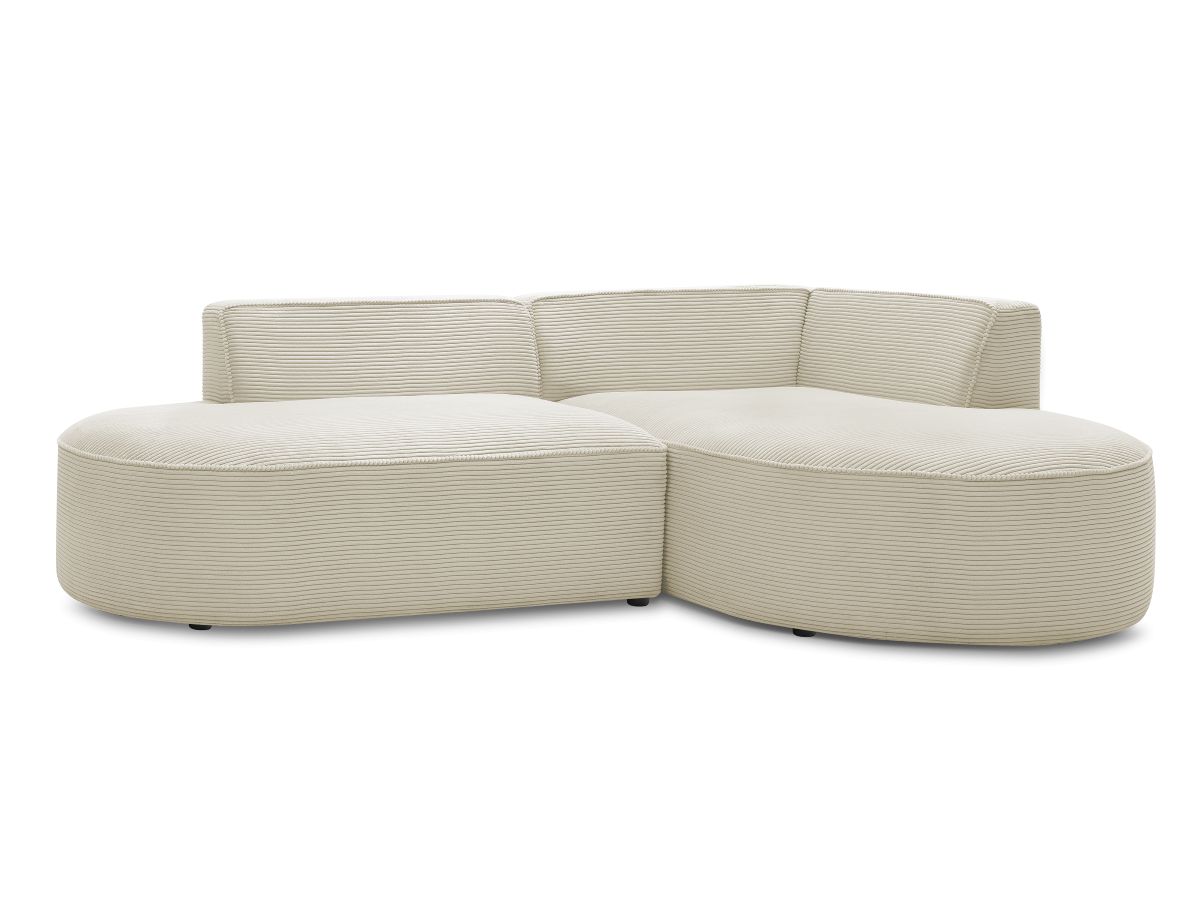 Hjørnesofa ROUSSEAU i kordfløyel