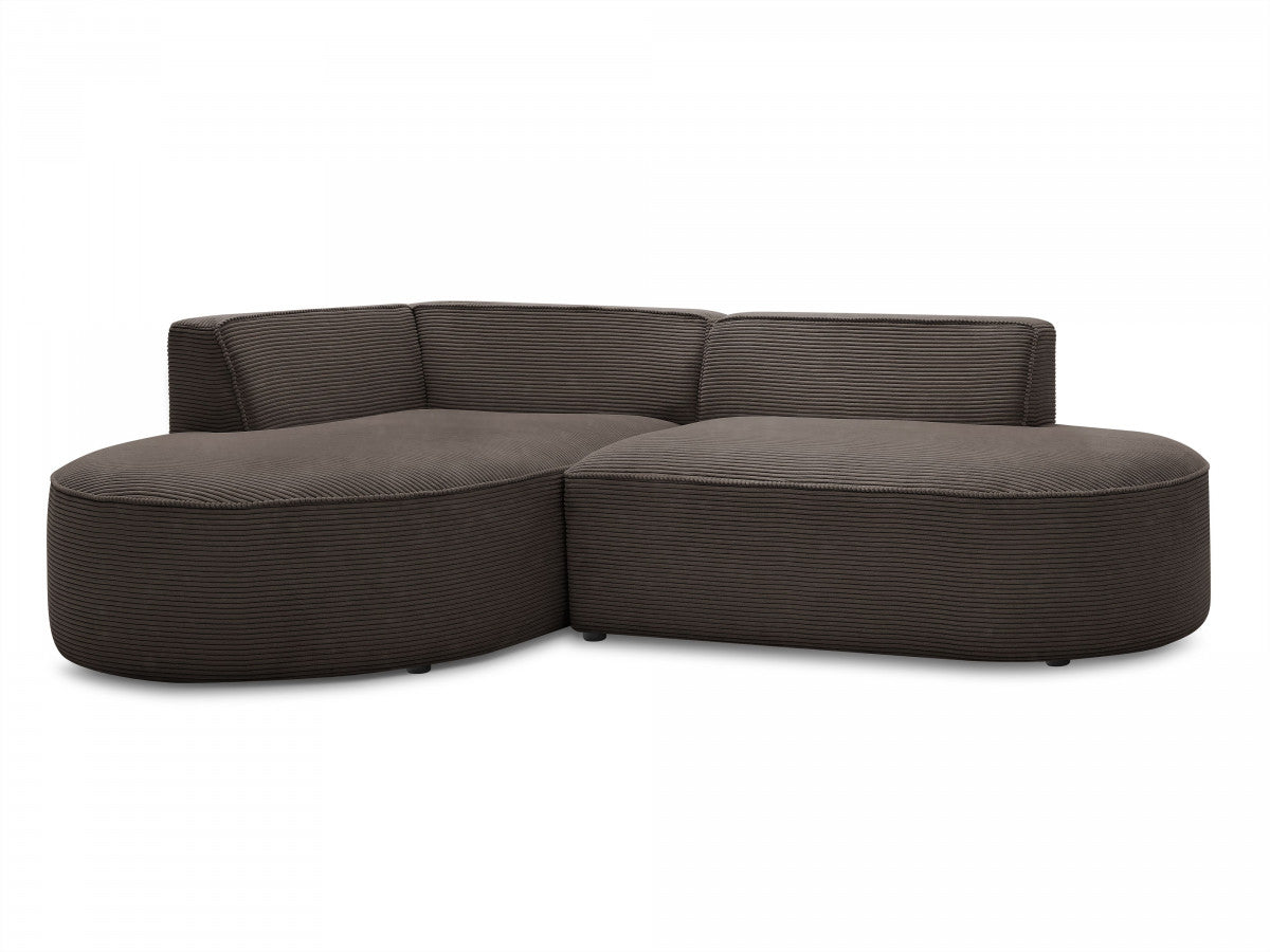 Hjørnesofa ROUSSEAU i kordfløyel