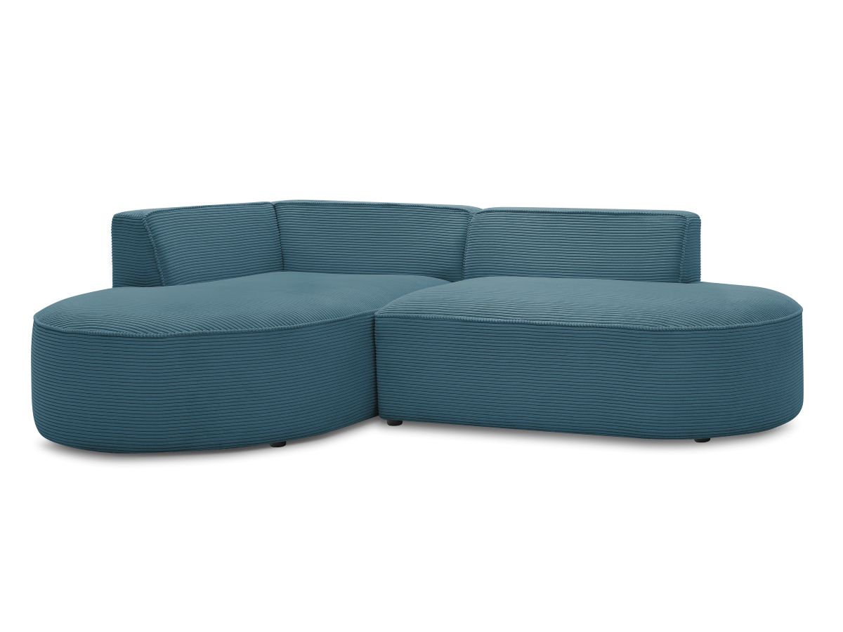 Hjørnesofa ROUSSEAU i kordfløyel
