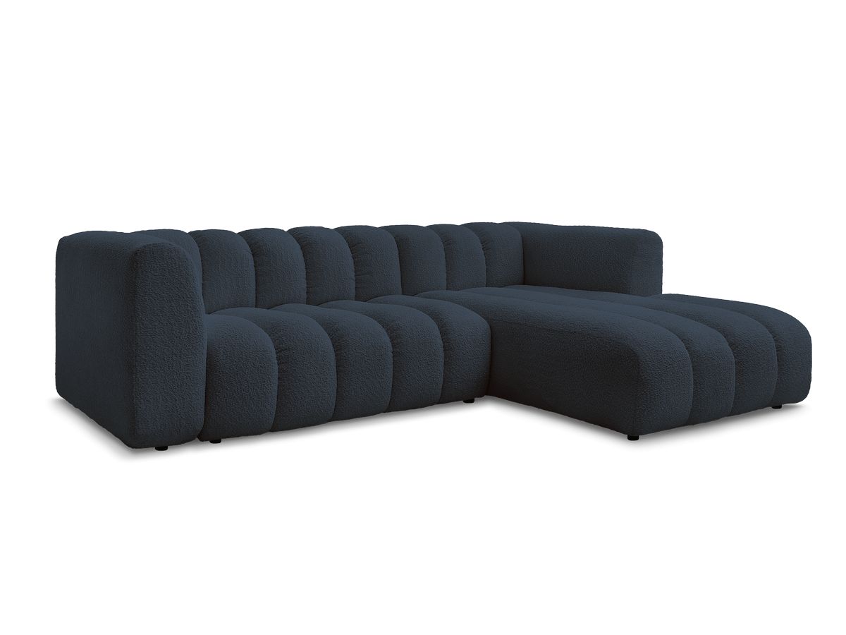 Hjørnesofa TALIA i bouclé-stoff