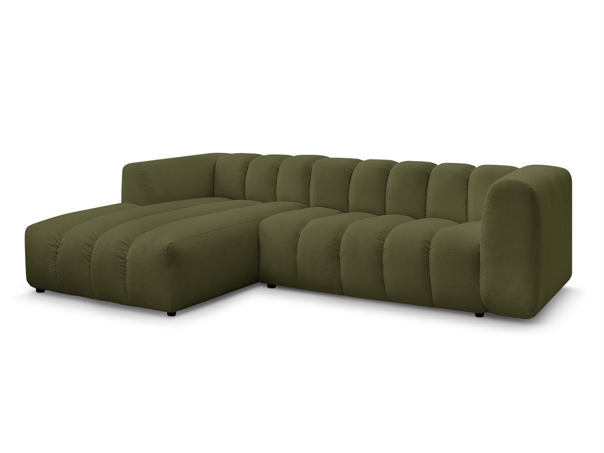 Hjørnesofa TALIA i melert stoff