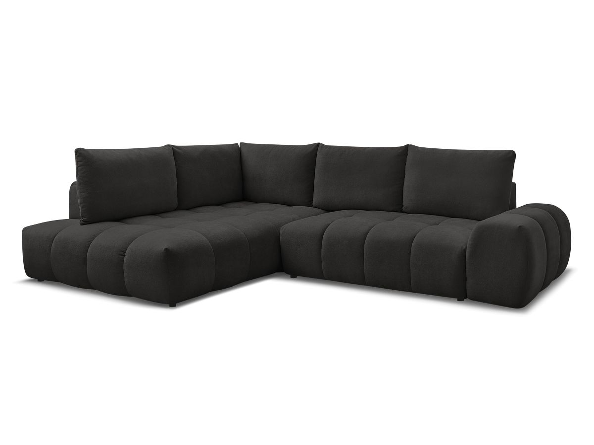 L-sovesofa med oppbevaring EVEREST i teksturert stoff