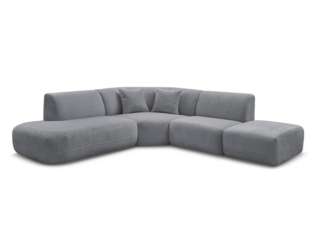 L-hjørnesofa modulær ANDA i chenille