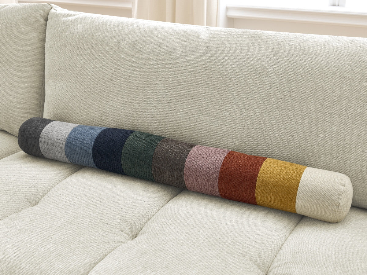Rett sovesofa 3-seter FUJI i glatt stoff