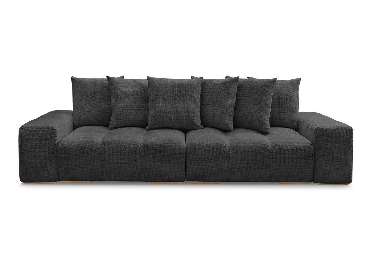 Rett sovesofa med oppbevaring ANAKIN i teksturert stoff