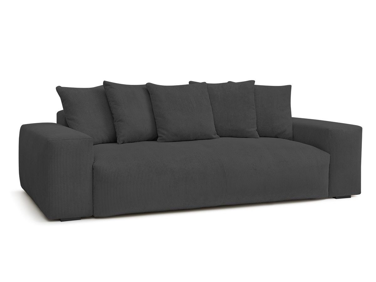 Rett sovesofa med oppbevaring VOLTAIRE