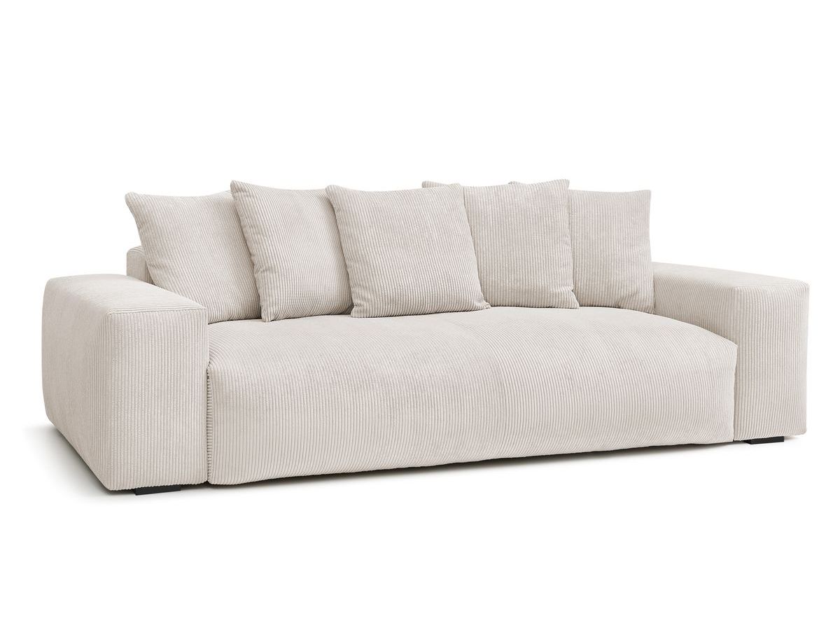 Rett sovesofa med oppbevaring VOLTAIRE